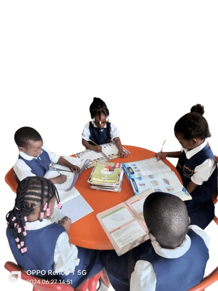Students participating in hands-on activities
